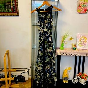 Tommy Hilfiger Brand New Tags Still On Sleeveless Floral Maxi Dress